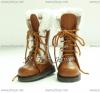  Japan High quantity D71 Brown Fur Martin Boots fits blythe barbie licca momoko 1/6 scale Doll 