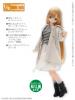  Azone Pureneemo Outfits PNS Mods Coat Light Beige Momoko Doll 1/6 Obitsu 
