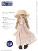  Azone Picconeemo D Outfits Lace Ribbon Straw Hat Ivory 4"-5" size doll heads 