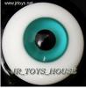  Glass Eye 14mm Aqua Blue fits YOSD DOB VOLKS LUTS Lati 1/6 