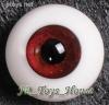  Glass Eye 18mm Shiny Dark Red fits SD DOC VOLKS LUTS Lati 1/3 