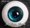  Glass Eye 20mm Shiny Blue fits  SD DOC VOLKS LUTS Lati 1/3 