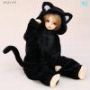  Volks Doll Party 33 Super Dollfie Mini Fluffy Black Cat pajamas MSD SDC SDM MDD 