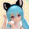  Volks Sep Collection 2016 MDD Black Cat Ears Headband & Tail Bloomers Mini DDP 