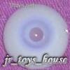  Glass Eye 14mm MD Blue Pink fits Super Dollfie DOD MSD YoSD 