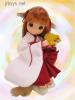  MAMACHAPP Little Mokochan Moko Concon Fox Shaman Miko Dark red Ver. Obitsu Body Azone 