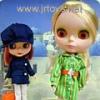  Blythe Doll Dress - You Go Girl 
