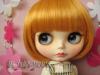  Blythe doll Wigs - Dark Golden Yellow Bob Hair 