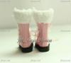 Japan High quantity D71 Pink Fur Martin Boots D78 fits blythe barbie licca momoko 1/6 scale Doll 