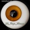  Glass Eye 14mm Light Brown fits YOSD DOB VOLKS LUTS Lati 1/6 