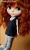  Blythe doll Wigs - Curl Orange Brown Long Hair 