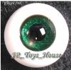  Glass Eye 12 mm Shiny Green fits YOSD DOB VOLKS LUTS Lati 1/6 
