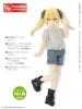  Azone Picconeemo Outfits Loose Collar Summer Knit Grey 1/12 Fashion Doll 