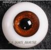  Glass Eye 18mm Shiny Brown fits SD DOC VOLKS LUTS Lati 1/3 