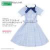  Azone Pure Neemo Sahras a la mode Round Collar Cleric One-piece (Blue Check) (Fashion Doll)Blythe Pullip Momoko 