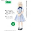  Azone Pure Neemo Sahras a la mode Round Collar Cleric One-piece (Blue Check) (Fashion Doll)Blythe Pullip Momoko 