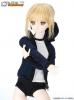  VOLKS TYPE-MOON x Dollfie Dream DD Fate hollow ataraxia Saber Alter's Training Jacket Set 