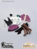  Volks Dolls Party 26 Dollfie Dream Mariko Sensei Magical Peach Dress Set 