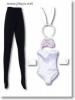  Azone Woman's Work Cloyhes For 27cm Classic Bunny Set (White) (Fashion Doll)Blythe Pullip Momoko 