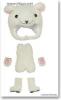  Azone Little Chouchou Mofumofu Costume (White Bare) (Fashion Doll)Blythe Pullip Momoko 