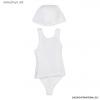  Azone Dest Top Costume School Swim Wear (White) (Fashion Doll) 