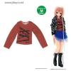  Azone Pure Neemo Vantage Rock T-shirt (Red) (Fashion Doll)Blythe Pullip Momoko 