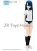  Azone International 50cm Gym Clothes Set (White x Navy) (Fashion Doll) 