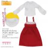  Azone Pureneemo BlueBird`s Song Pretty Holiday set Red/White Fashion Doll Blythe Pullip Momoko Obitsu 