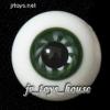  Extra High Grade & Quality Glass Eye 14mm Green Vein HG for MSD 1/4 Yosd 