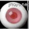  Glass Eye 18mm MD Dark Pink fits SD MSD DOT LUTS 