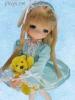  MAMACHAPP Hiyochan Lop-eared Lolita Dress Ver. 1/6 Fashion Doll Obitsu RARE 