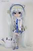  Junplanning Groove Inc Pullip Vocaloid Hatsune Miku Snow ver 1/6 Fashion Doll Obitsu 