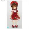  Volks Home Town Doll Party Nagoya 5 Super Dollfie Chibi Bunka Doll Dress Red YoSD 1/6 BJD 