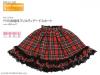  Azone Pureneemo Preppy Frill Tiered Skirt Red Check Blythe Momoko Pullip Obitsu 