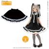  Azone Pureneemo Preppy Frill Tiered Skirt Black Blythe Momoko DAL Pullip Obitsu 