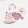  Volks Oct. Collection 2013 Super Dollfie YoSD Fluffy Going Out Set 1/6 BJD 