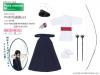  Azone Pureneemo Kyudo Clothes Set White x Navy Blythe Momoko Doll Pullip Obitsu 