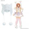  Azone Pureneemo Snotty cat Nekomimi Knit Hat White Momoko Doll Obitsu 1/6 