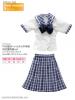  Azone Pureneemo St.Portoldam Middle School Summer Uniform Set Light Blue Check 