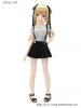  Azone 50cm Boader Cut Saw & Camisole Grey White 50cm Yamato Obitsu MDD MSD 