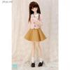  Volks Sep Collection 2014 Super Dollfie SD Flared Skirt Beige SD13 SDGr SD16 DD 