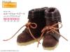  Azone Pureneemo Suede Short Boots Dark Brown Check Blythe Momoko Pullip Obitsu 