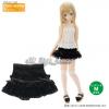  Azone Pureneemo Sugar Chiffon Frill Skirt Black Blythe Momoko Pullip DAL Obitsu 