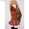  Volks DD Gathering 2014 Dollfie Dream Blazer Uniform Set Brown SS-S Bust DD DDS 