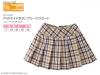  Azone Pureneemo Side Button Pleats Skirt Beige Check Blythe Pullip DAL Obitsu 