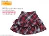  Azone Pureneemo Furifuri Tiered skirt Red x Navy Plaid Blythe Pullip Momoko 