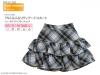  Azone Pureneemo Furifuri Tiered skirt White x Blue Plaid Blythe Pullip Momoko 