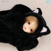  Volks Doll Party 33 Super Dollfie Mini Fluffy Black Cat pajamas MSD SDC SDM MDD 