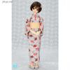  Volks June Collection 2015 Super Dollfie Glamorous Yukata Set Fringed Pink SD DD 
