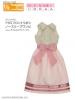  Azone Pureneemo Front Ribbon Nosleeve One Piece Light Pink x Beige Blythe Momoko 
